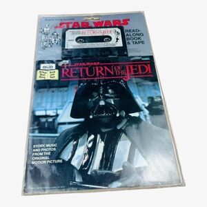 Vintage 1983 Star Wars Return Of The Jedi Read Along Book And Tape Sealed